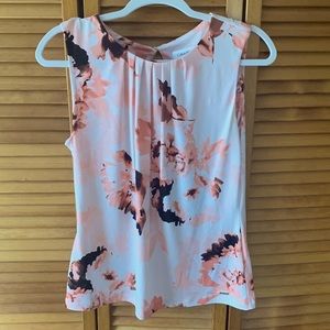 EIC Calvin Klein floral top, size M